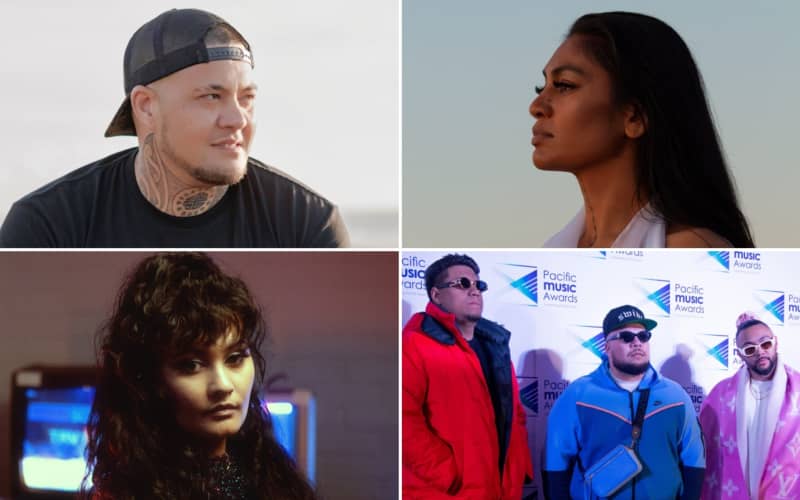 From top left, clockwise, Shane Walker, Aaradhna, SWIDT, Jordyn with a Why.