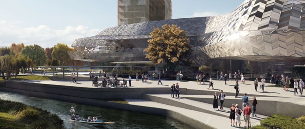 A concept image for the Convention Centre Precinct on CCDU's website.