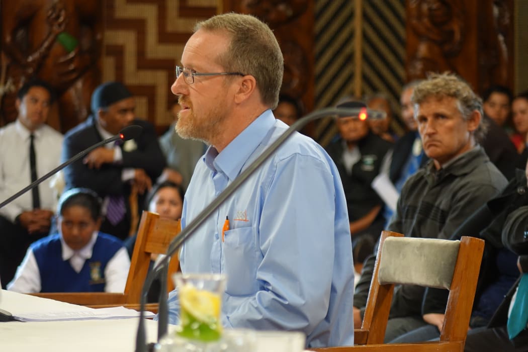 Waitara leaseholder Andrew Larsen.