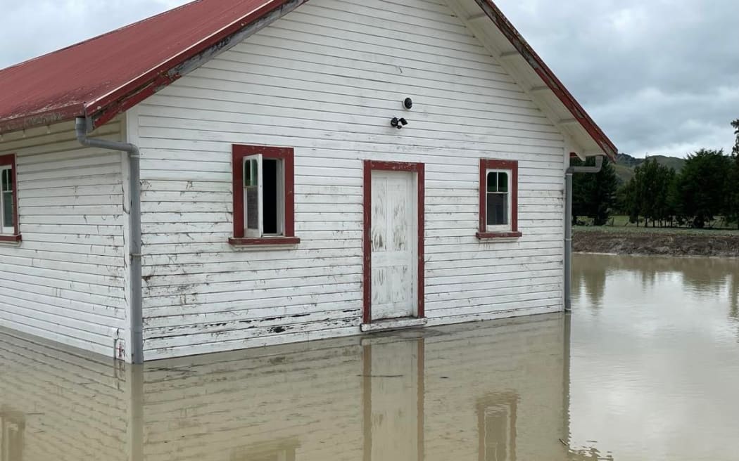 Rangatira Marae cyclone damage - single use only