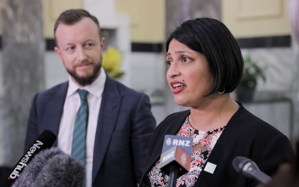 Kieran McAnulty and Priyanca Radhakrishnan.