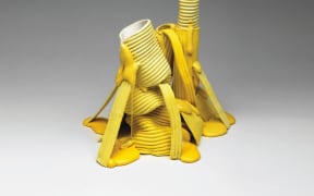 Andrea du Chatenier Untitled (Yellow Stack)