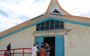 The main EFKS church in Funafuti, Tuvalu.
