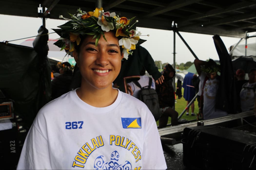 Manurewa High School Tokelau group leader Siniua Otto: "I feel happy and honoured that our school’s one of the first to perform for the Tokelau group".