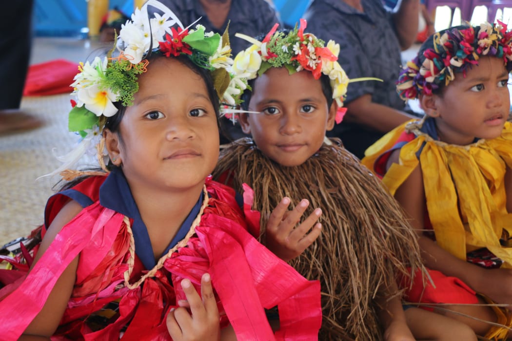 Children in Tuvalu
