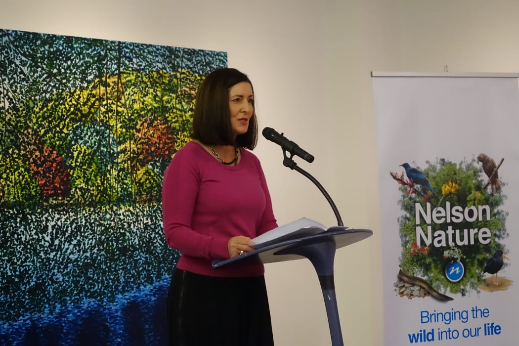 Nelson Mayor Rachel Reese at the launch of Nelson Nature.