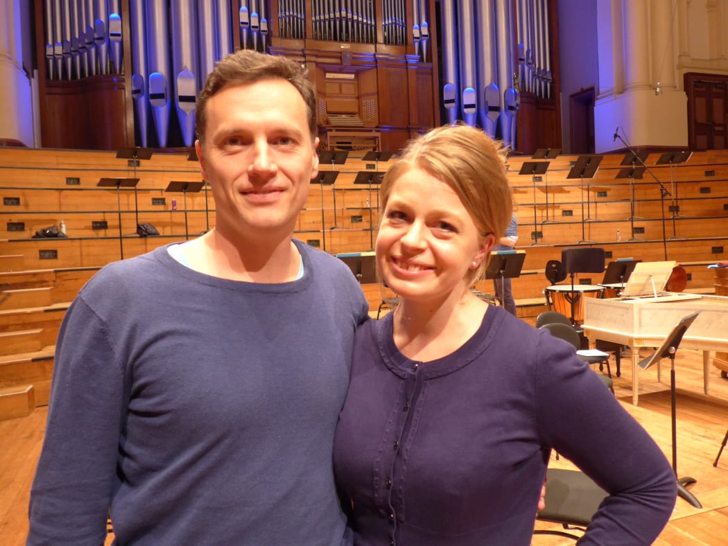 Andrew Goodwin and Siobhan Stagg