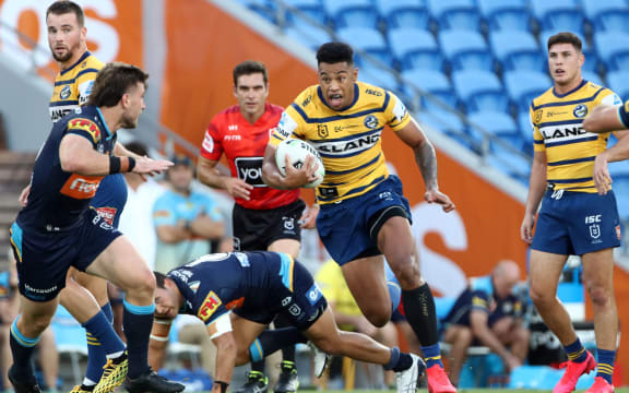 Paramatta Eels' Waqa Blake.