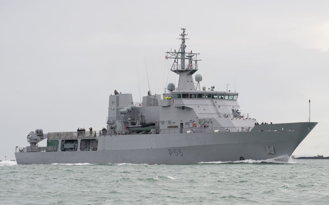 The HMNZS Wellington.