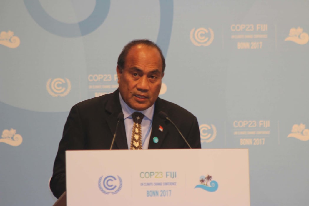 Kiribati President at COP23 in Bonn