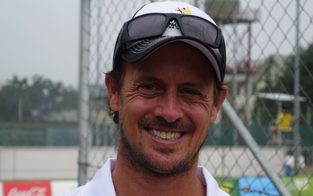 ITF Tennis Development Officer for Pacific Oceania, Darran Wrighton.