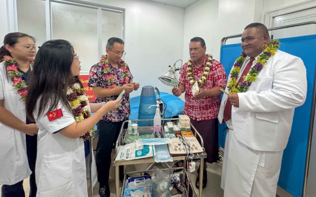Dr Xu Dan and Dr Kong Jing are the Traditional Chinese Medicine doctors who will be working at the clinic, the Samoan government said.