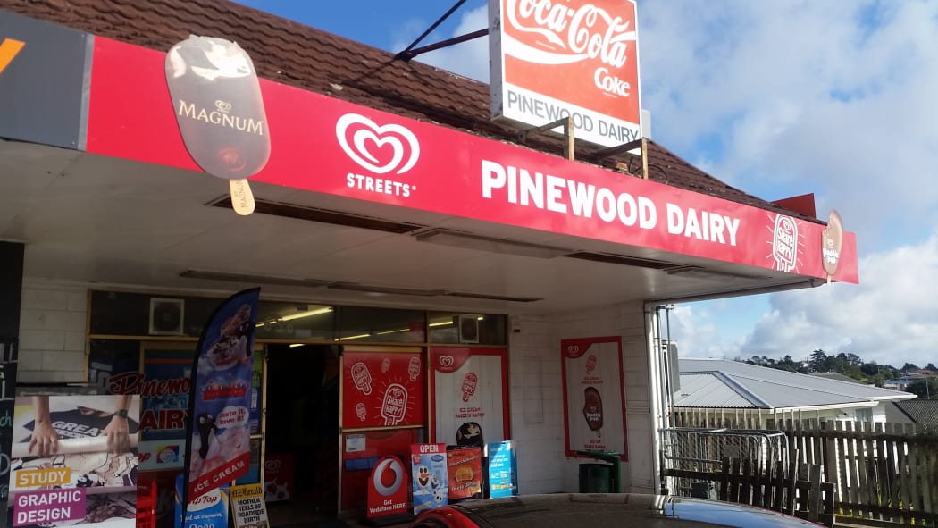 Pinewood Dairy was allegedly robbed by David Cerven on Saturday night.
