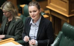 Education and Workforce Committee Chair Katie Nimon (Napier/National) speaks during Tuesday's urgent debate into allegations of senior Immigration officials withholding information from the Minister and from the Education and Workforce Committee.