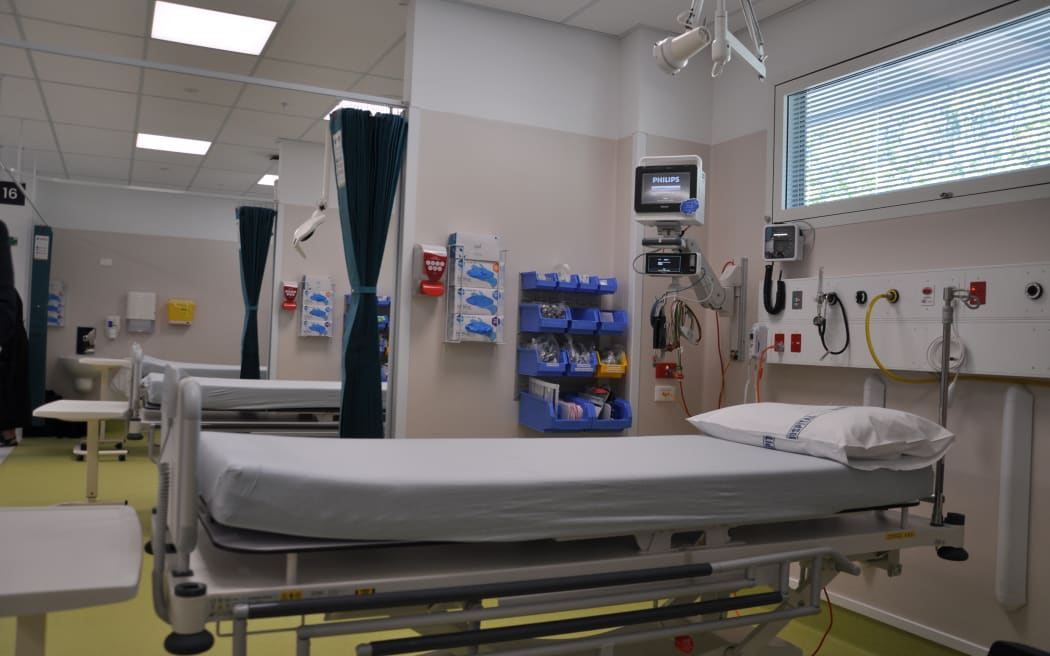 One of the treatment areas in Nelson Hospital's upgraded emergency department.