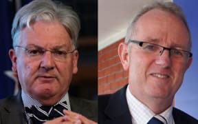 Peter Dunne (left) and Greg O'Connor (right) are in a tough fight for the Ōhāriu electorate.