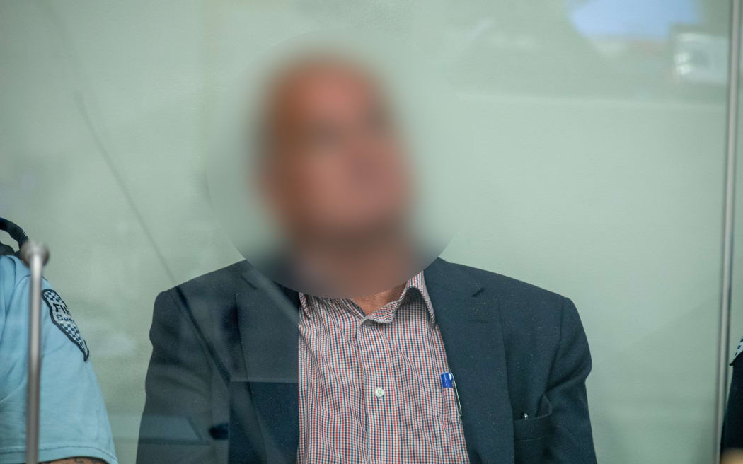 Former political figure during his sentencing for sexually abusing two teenage boys nearly 30 years ago at Auckland District Court on 22 November 2024.