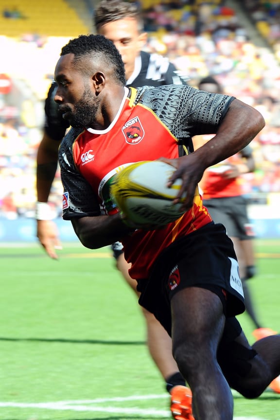 Papua New Guinea's Wesley Vali is back in the Pukpuks 7s side.
