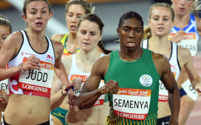 World and Olympic 800m champion Caster Semenya.
