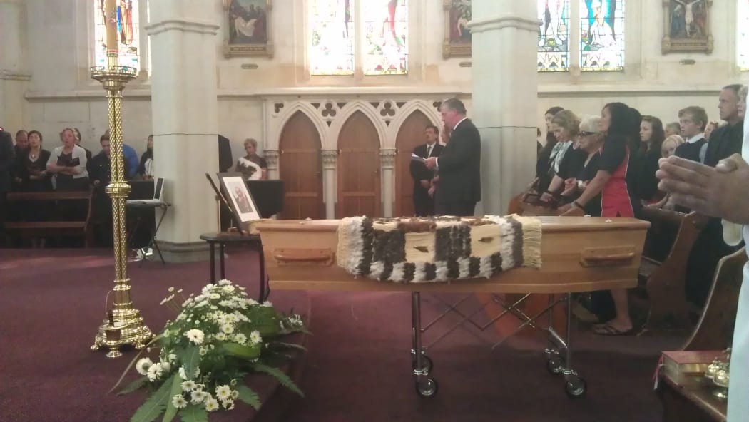 About 400 people attended the mass at  St Joseph's Cathedral in Dunedin.