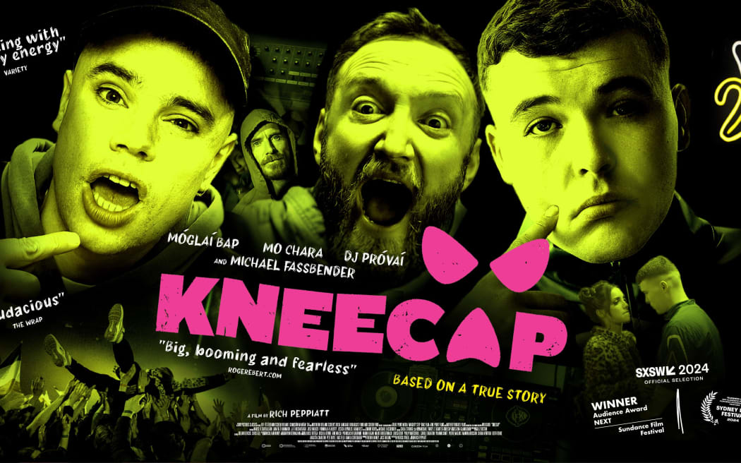 The three members of Kneecap turn their hand to acting for the film about their formation and rise to prominence.