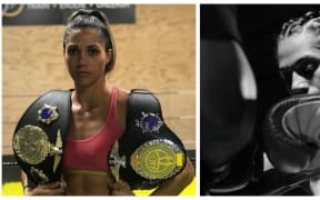 NZ Muay Thai fighter, Melody Downs
