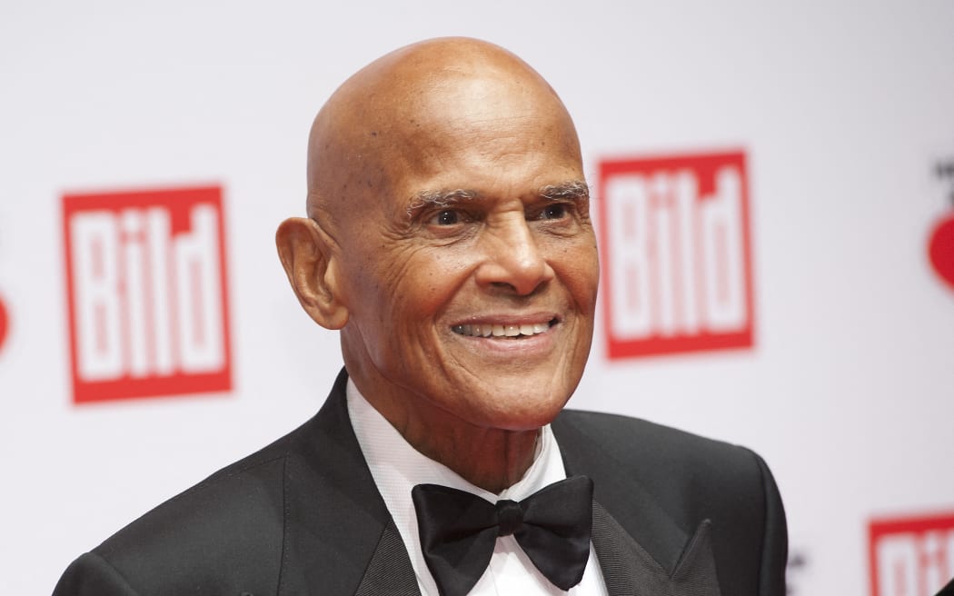 Singer Harry Belafonte attends the 'Ein Herz fuer Kinder' TV donation gala in Berlin, Germany on 6 December, 2014.