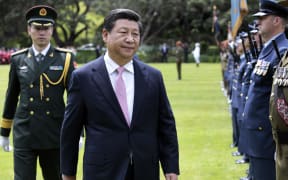 State welcome for Chinese President Xi Jinping at Government House Wellington