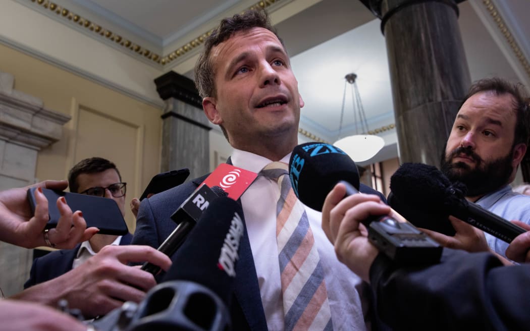 ACT leader David Seymour and deputy leader Brooke van Velden
