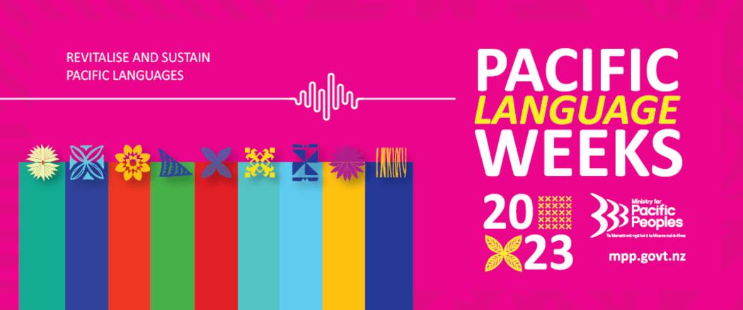 Pacific language week banner