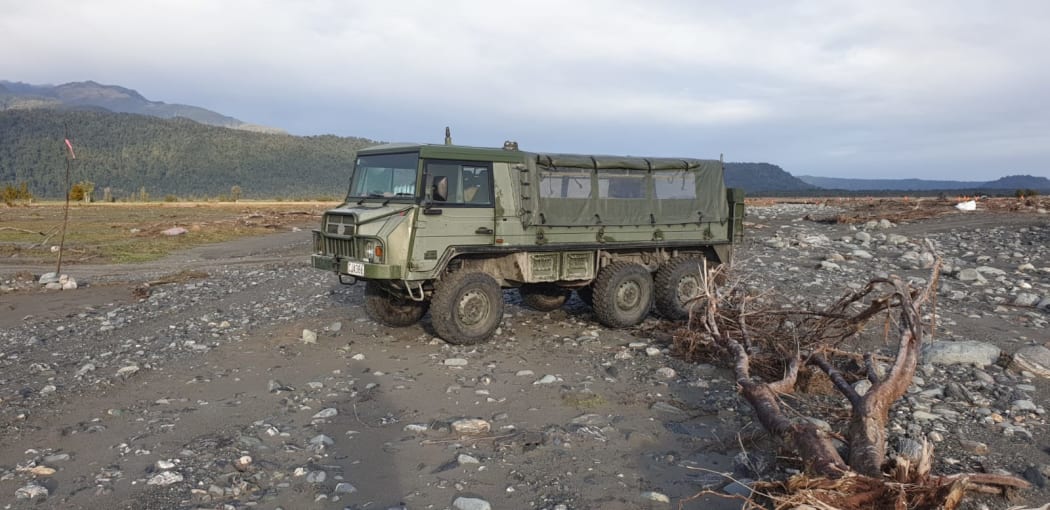 A Pinzgauer Light Operational all-terrain vehicle is helping transport DOC staff and volunteers at Fox River