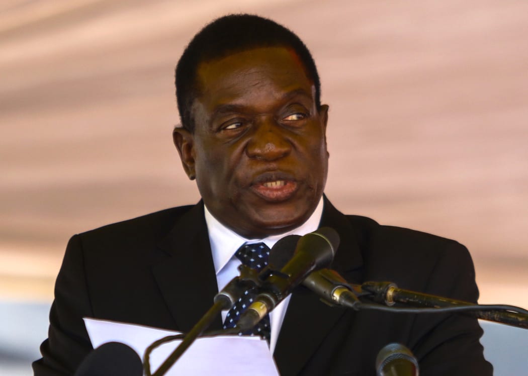 Emmerson Mnangagwa.