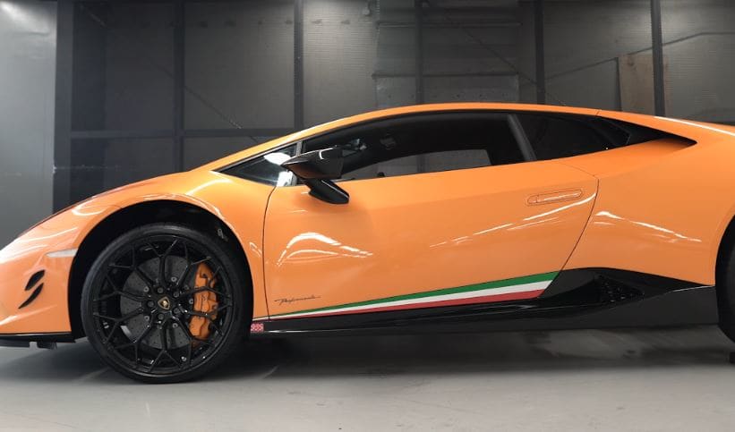 A Lamborghini Huracan worth about $450,000 was also seized in police searches across Auckland today.