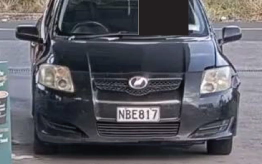 The car that was seized by Waikato police in relation to an incident where a teenage boy was run over multiple times.
