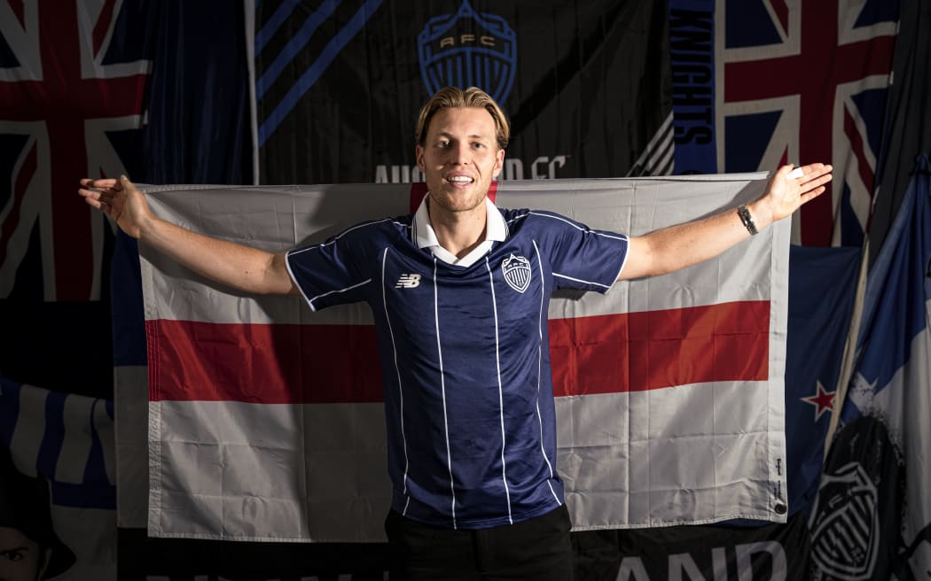 Auckland FC player Sam Cosgrove