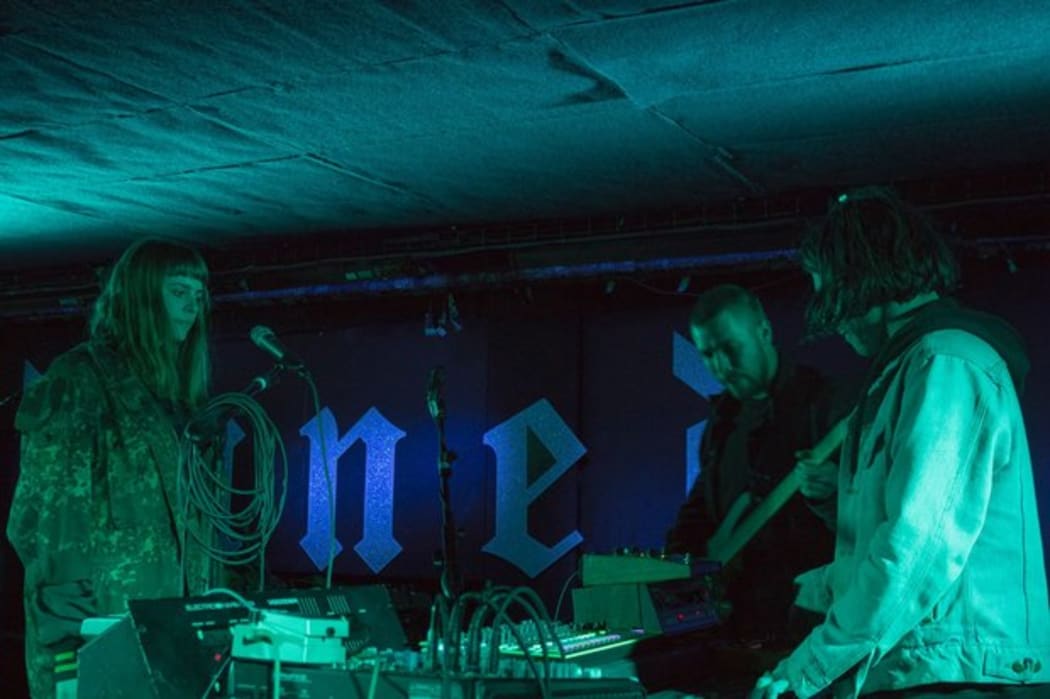 Élan Vital (L-to-R Renée Catherine, Nikolai Sim, Danny Brady).