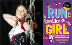 Danielle Brown and book cover