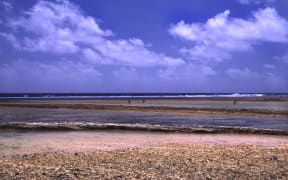 The Marshall Islands coast
