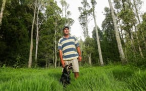 Greg Hart on his farm