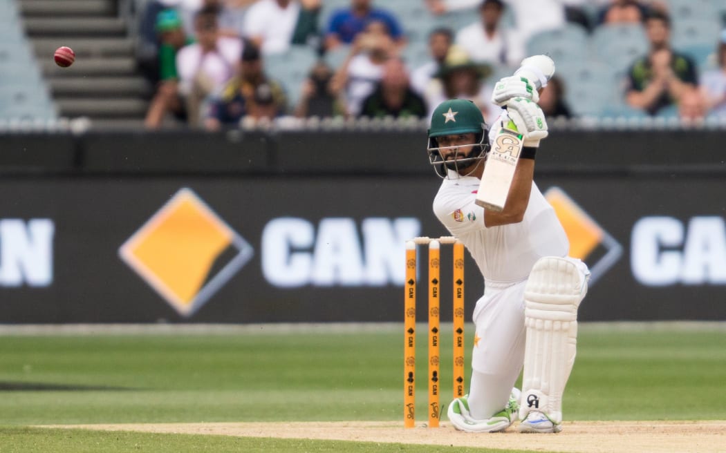 Pakistan batsman Azhar Ali during the second Test against Australia at the MCG.