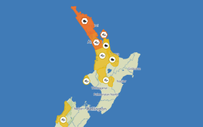 Heavy rain and wind warnings are in place for Northland, Auckland and Great Barrier Island.