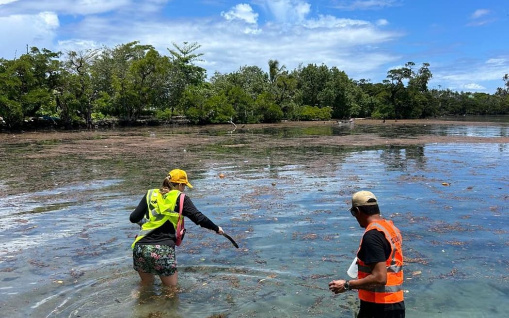 The Ministry of Works Transport and Infrastructure in Samoa is conducting ongoing shoreline assessments.