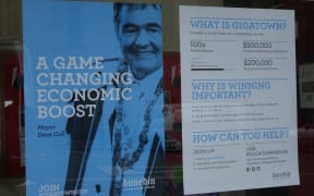 Dunedin is competing against Gisborne, Nelson, Timaru and Wanaka.