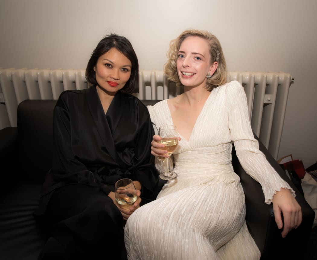 Bic Runga and Chelsea Jade at the Silver Scrolls 2017