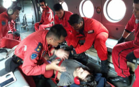 Australian hiker Andrew Gaskell is rescued after getting lost in the Malaysian forest.