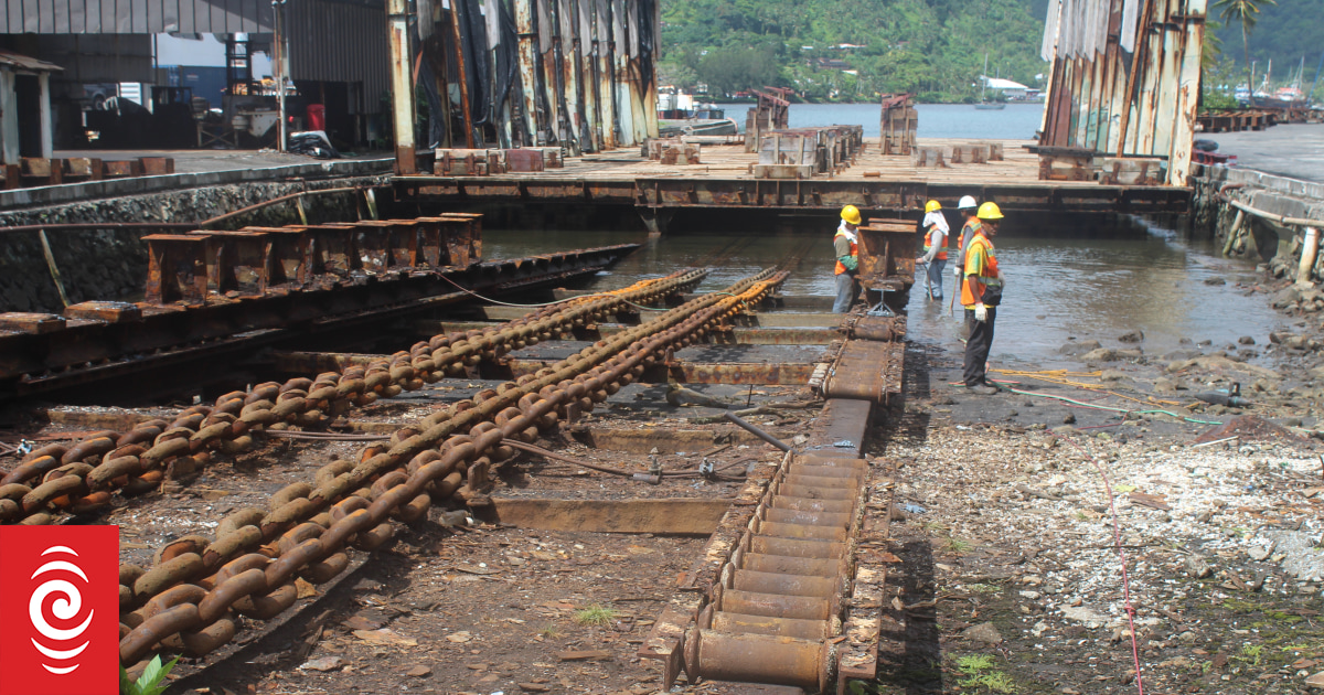 American Samoa shipyard shutdown for repairs RNZ News