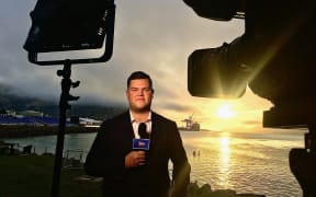 Ōtautahi Christchurch reporter and producer Mitch Redman.