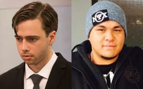 Dustin La Mont, left, and Nathan Pukeroa.