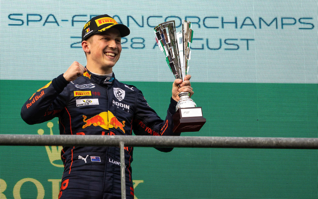 Liam Lawson #5 Carlin, during round 11 of the FIA Formula 2 Championship at Spa-Francorchamps, on August  26 - 28, 2022.