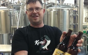 Chris Mills, co-owner of Kereru Brewing.